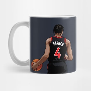 Scottie Barnes Vector Back Black Mug